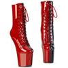 Pleaser - CRAZE1040TT Bottes de plateforme, Pole dance chaussures - Rouge/Noir Product image